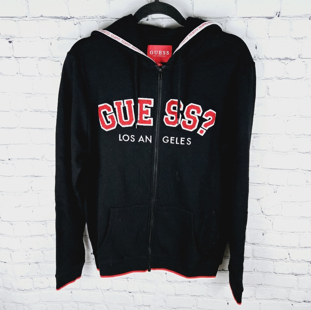 GUESS | full zip hoodie hooded sweatshirt